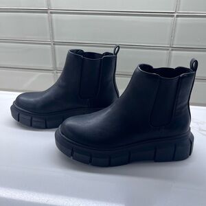 Black Ankle Boots -Women